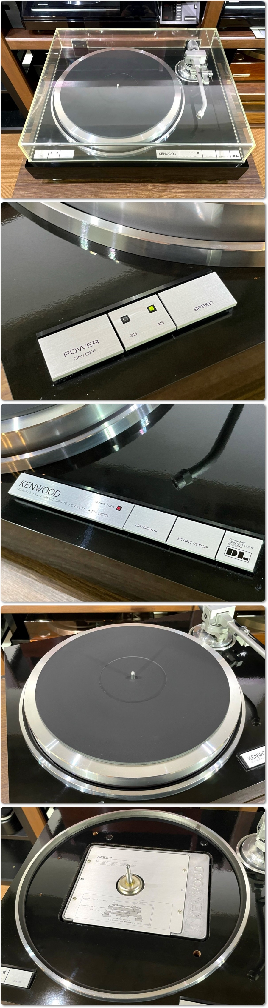 良品 レコードプレーヤー KENWOOD KP-1100 オートリフトアップ 当社整備/調整済品 Audio Station －日本代購代Bid第一推介「Funbid」