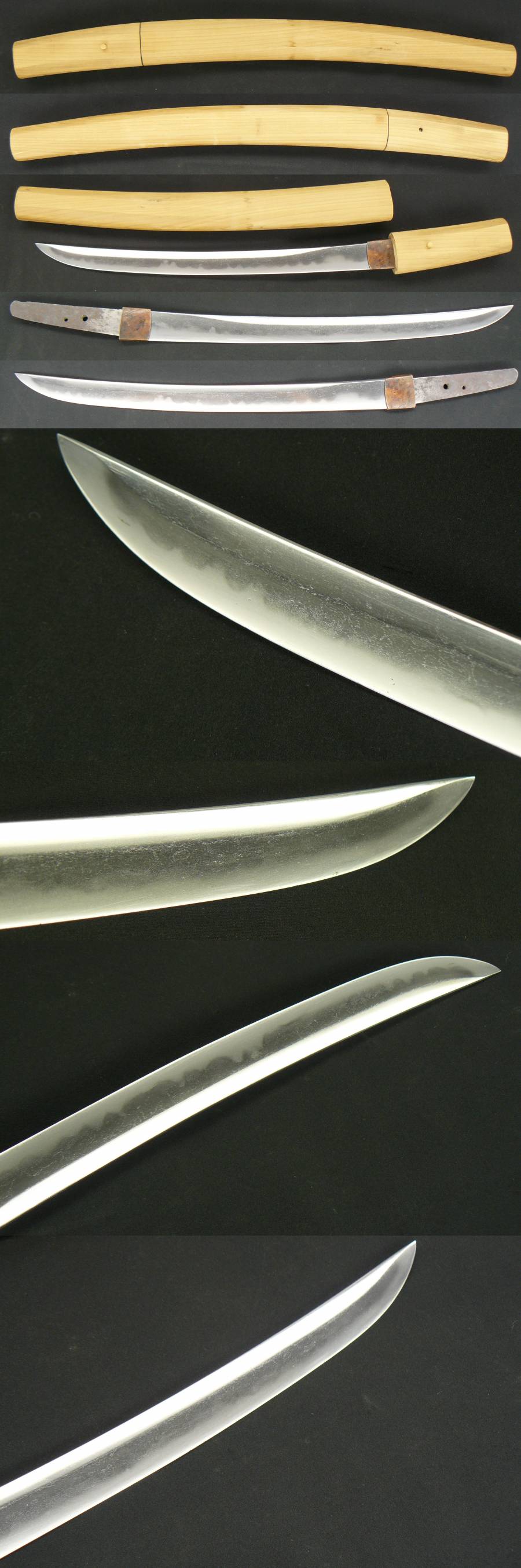 出ました！寸延び短刀 『一文字』 稀少な一文字在銘品 時代拵入