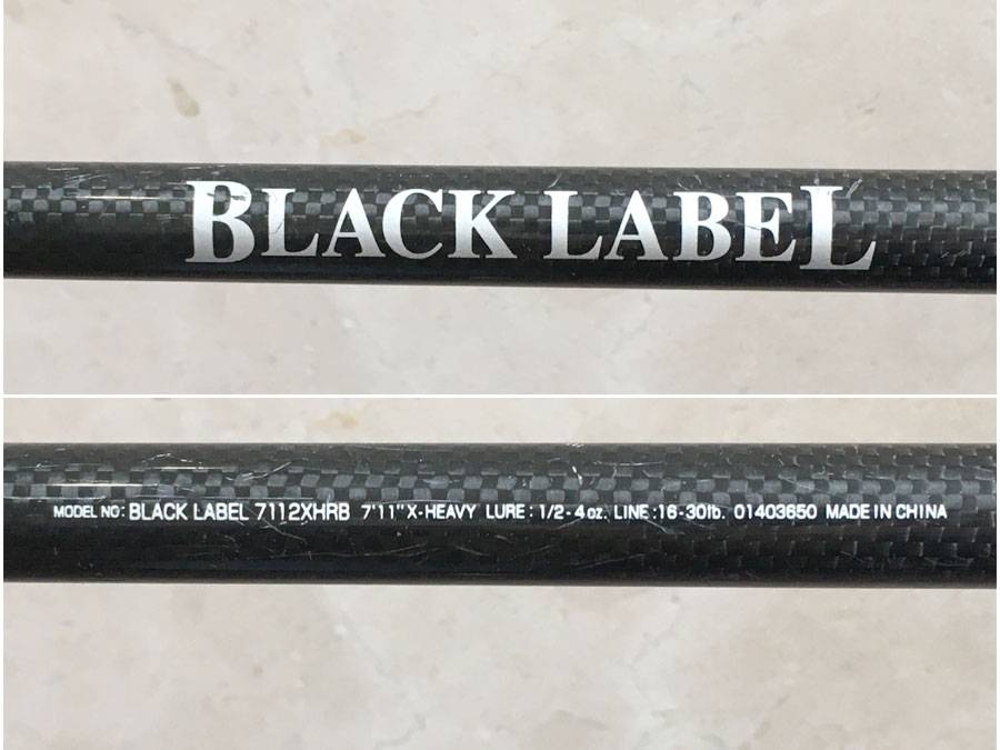 Bibian 比比昂- 【Daiwa】ダイワブラックレーベルBL 7112XHRB 7