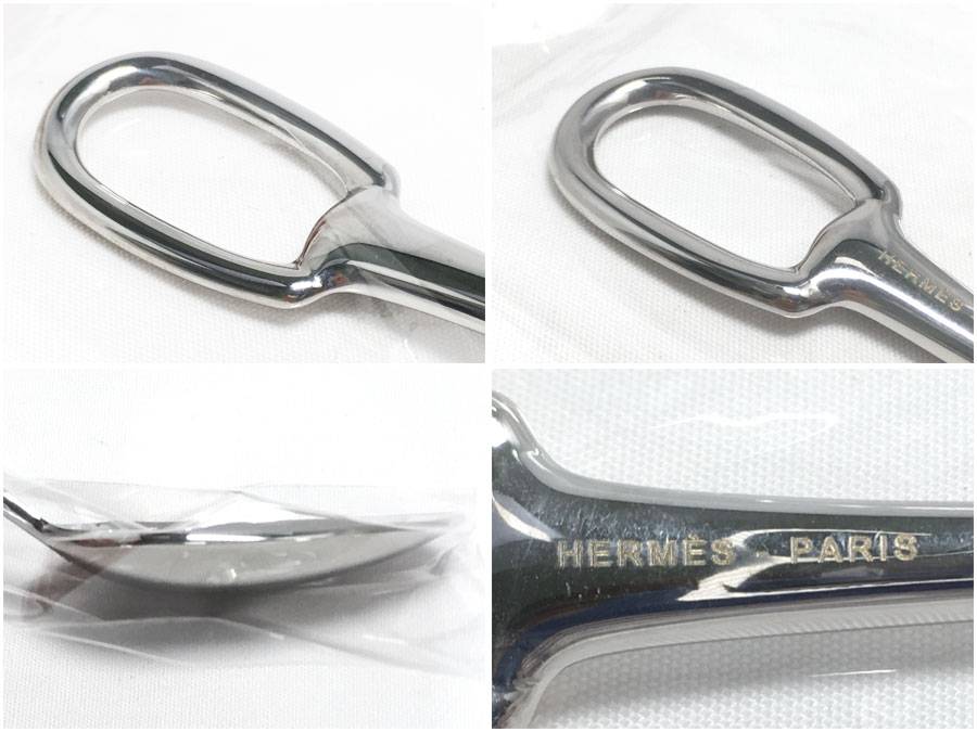 Bibian 比比昂- 未使用HERMES エルメスティースプーン2本セット Bibian 比比昂- 未使用HERMES エルメスティースプーン2本セット