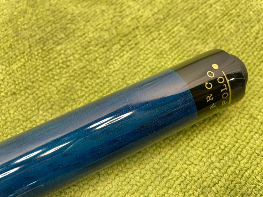 MARGO POLO ビリヤードキュー 青 YS ゲーム・おもちゃ・グッズ MARGO POLO ビリヤードキュー 青